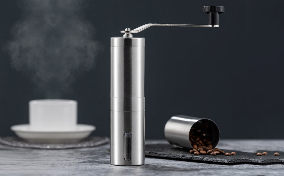 PARACITY Manual Coffee Bean Grinder Stainless Steel Hand Coffee🎉