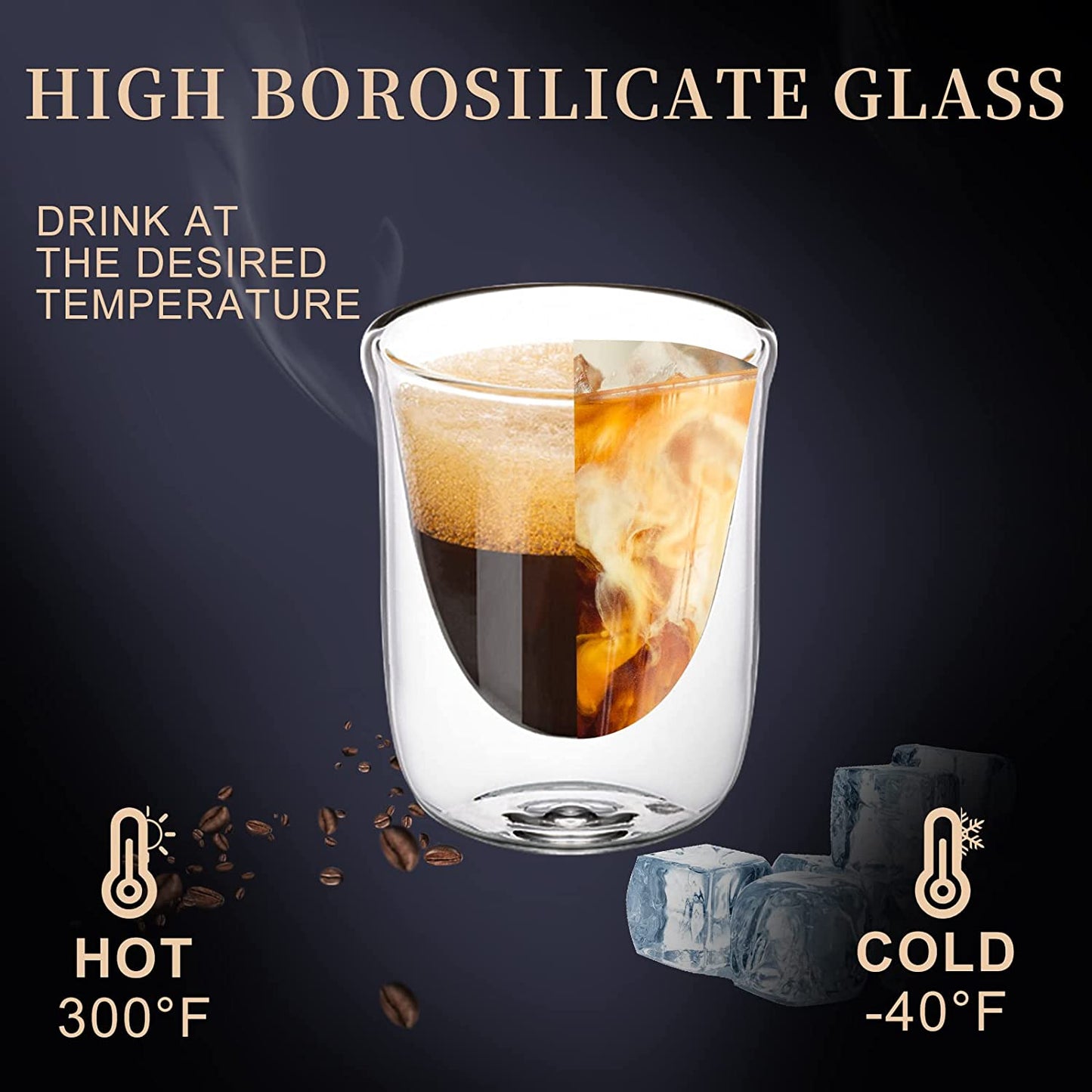 PARACITY Espresso Cups Set Of 2