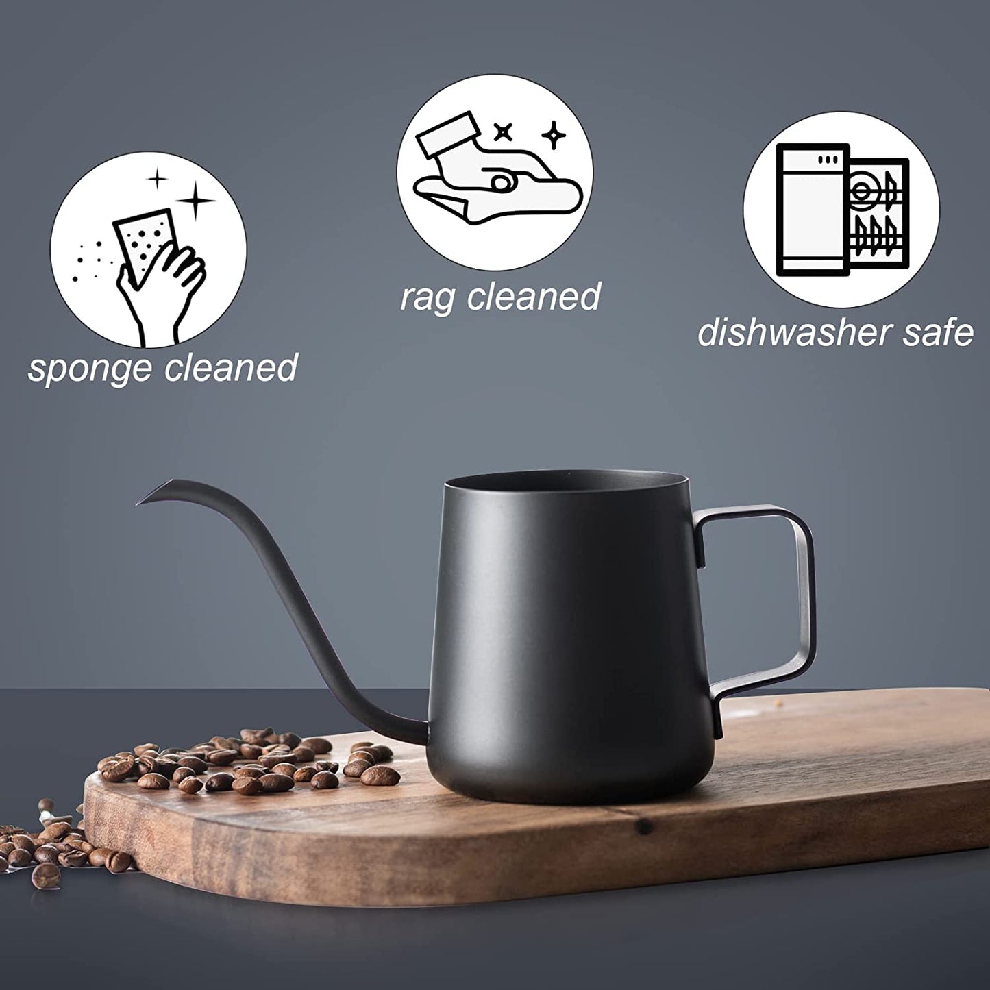 PARACITY Pour Kettle Gooseneck Spout Coffee Teapot