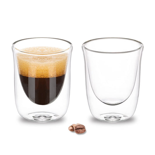 Baalaka Espresso Cups Set Of 2, 2 Oz Shot Glass
