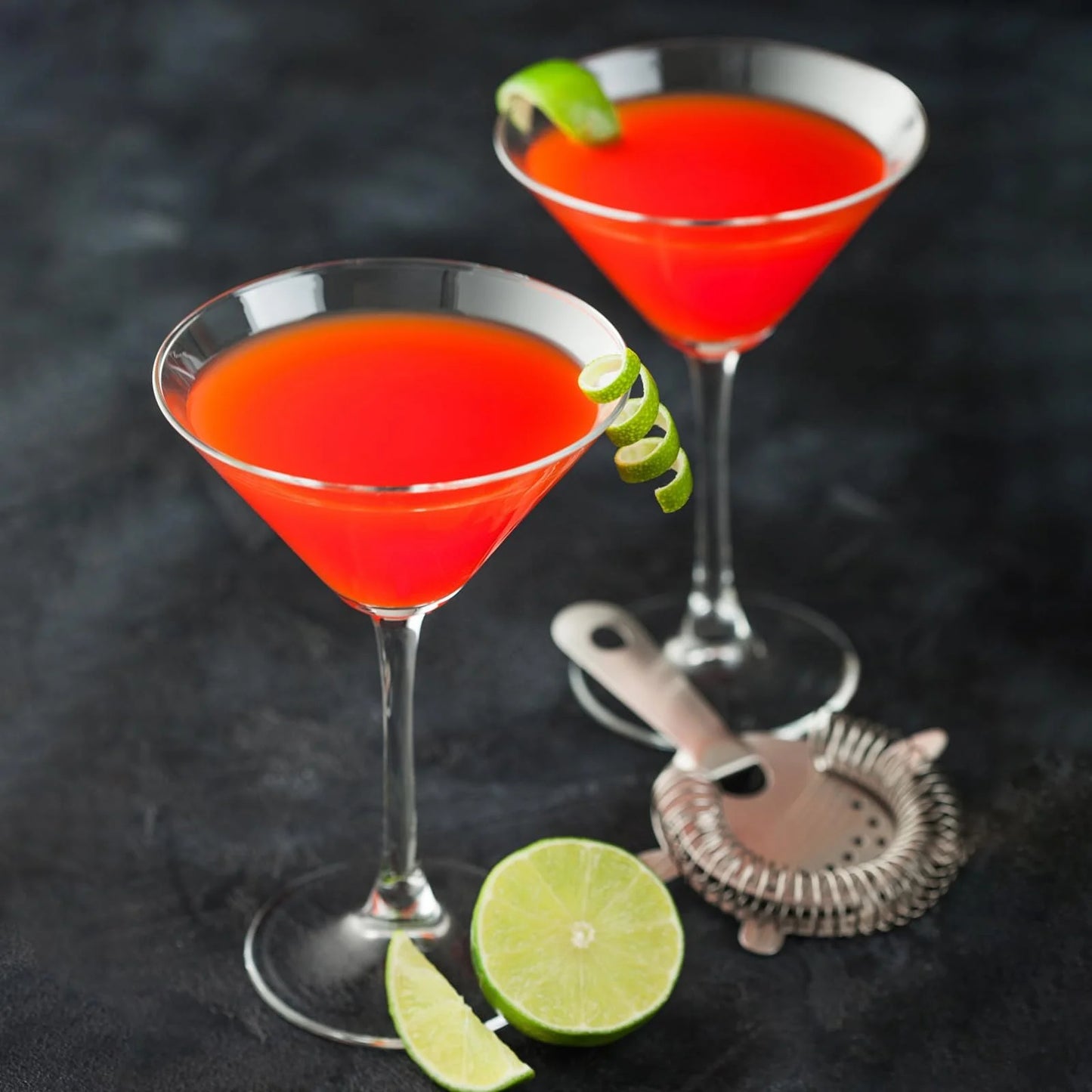 Baalaka Martini Glasses Set of 2, Coupe Glasses, Hand Blown Premium Martini Glasses, Perfect for Cocktails, Martinis, Margaritas, Parties, Catering Boxes and Gifts(8 OZ/240ML)