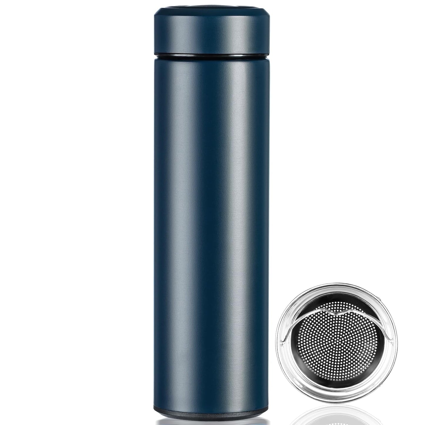 Balaka Insulated Stainless Steel Water Bottle, 17 oz, Blue